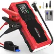 12V Portable Car Jump Starter & Inflator 6000A Peak - 5