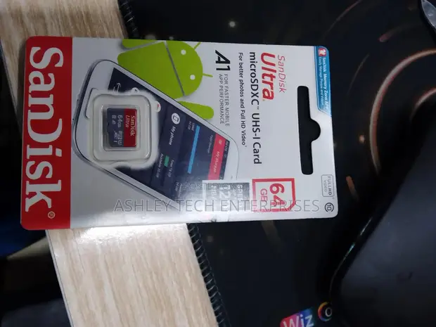 SanDisk 64GB Premium Memory Card - 1