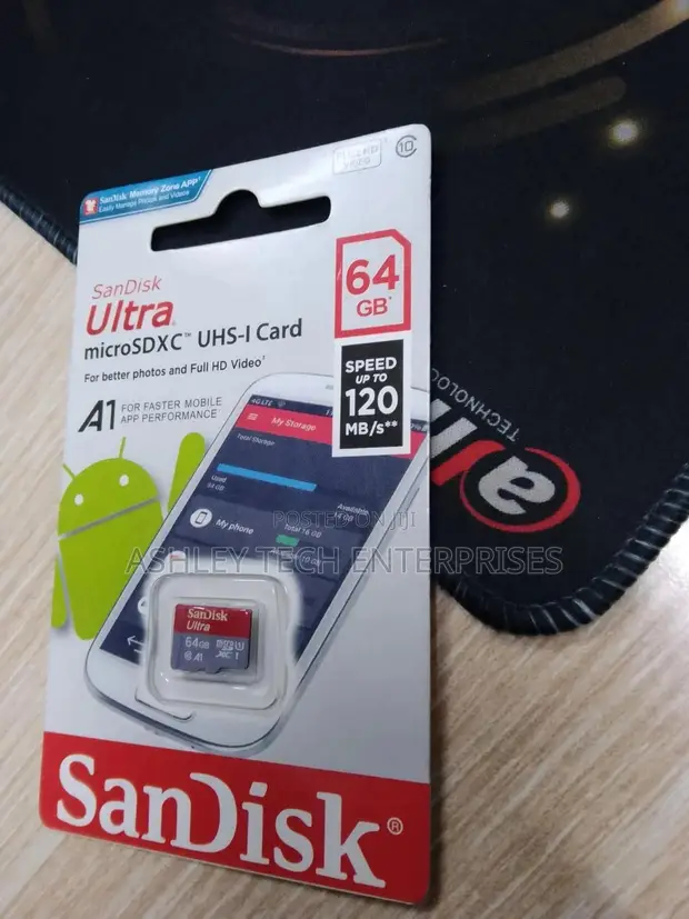 Kadi ya Kumbukumbu ya SanDisk 64GB - 1