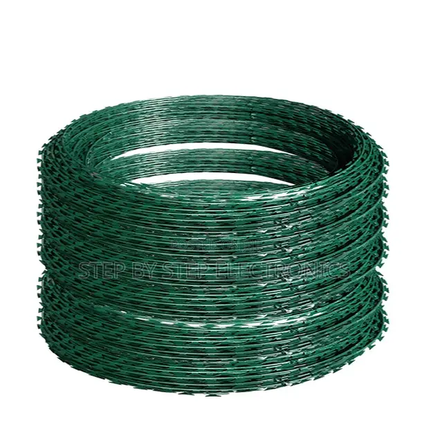 Factory Deals: 100mm-450mm Barbed Razor Wire (6m/8m/10m) - 1