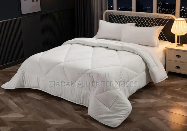 7x8 Cotton Striped Duvet Set - 1