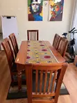 Mahogany Dining Set (6 Seater) - 1