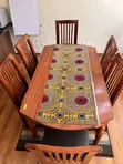 Mahogany Dining Set (6 Seater) - 2