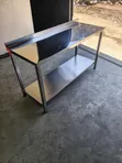 5-Foot Commercial Stainless Steel Table Top - 2