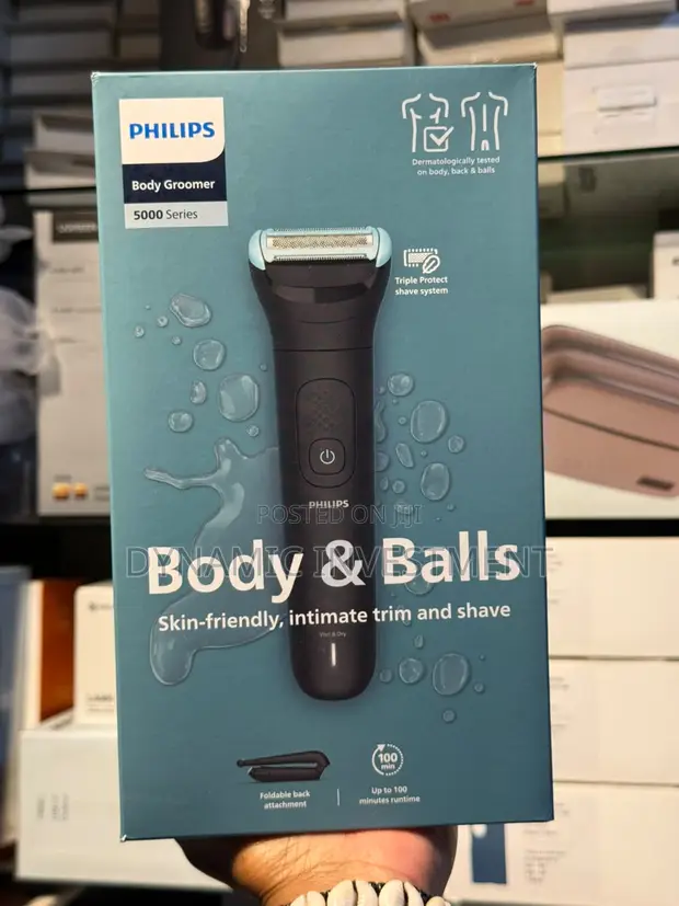 Philips Series 5000 Body Groomer for Back, Body & Private Parts - 1