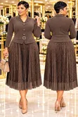 Miyaki Pleated Dress - 2
