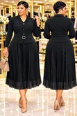 Miyaki Pleated Dress - 3