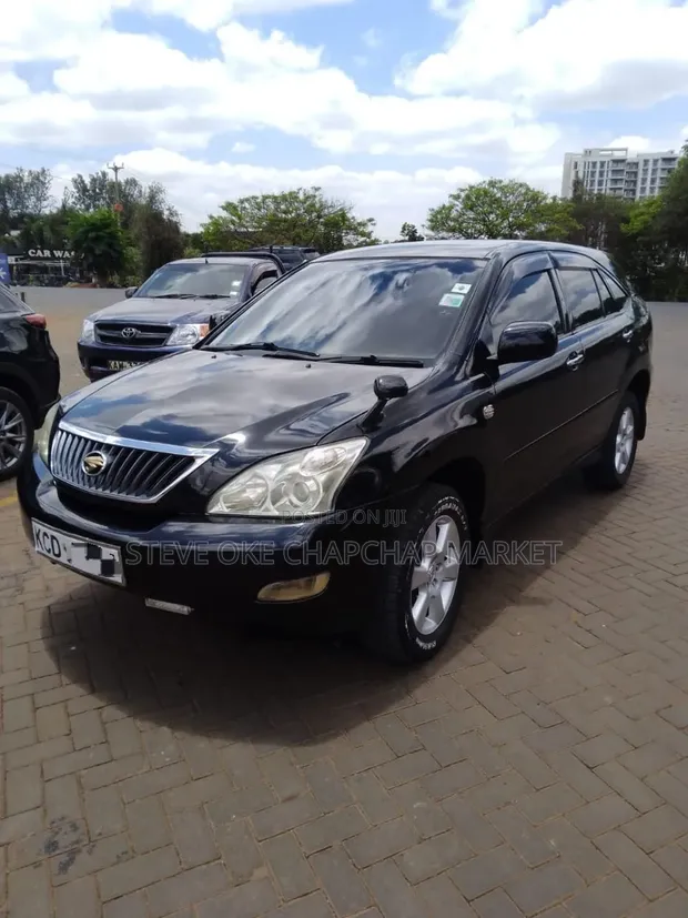 Toyota Harrier 2.4 2008 Nyeusi - 1