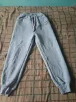 Suruali za Sweatpants na Wide Leg - 1