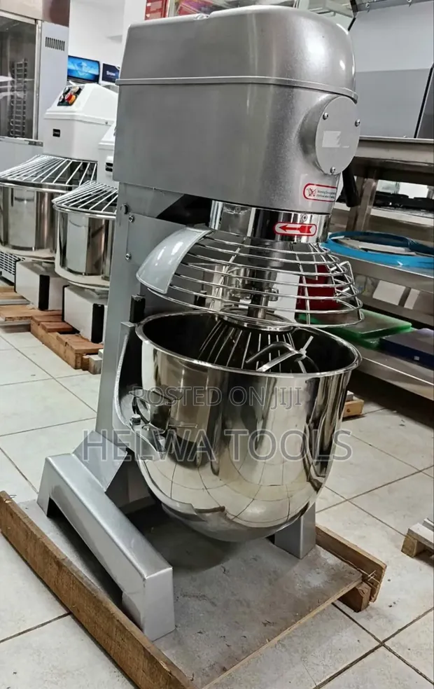30 Litre Stainless Steel Commercial Dough Mixer - 1
