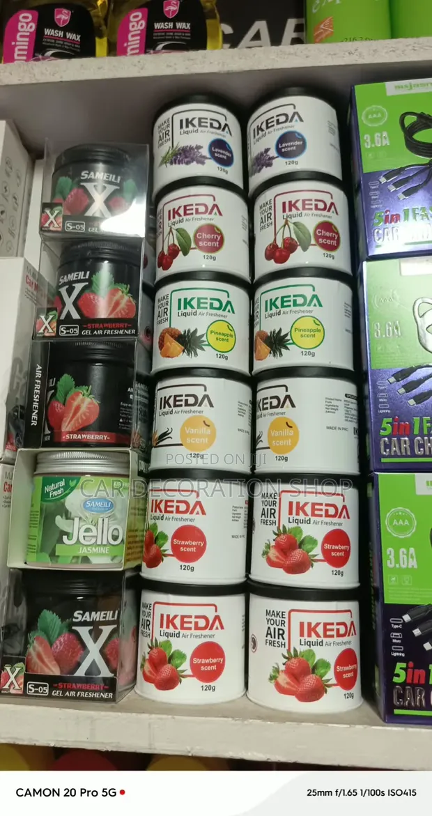 Ikeda Liquid Air Freshener (Mavuno Mbalimbali) - 1