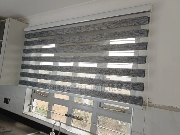 Kitchen Zebra Blinds - Supply & Install - 1