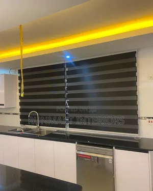 Zebra Blinds za Jikoni - Tunatengeneza na Kufunga
