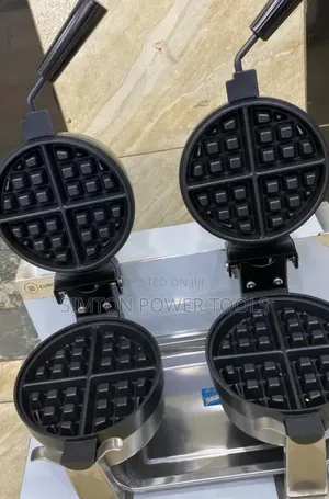 Commercial Double Rotating Belgian Waffle Maker
