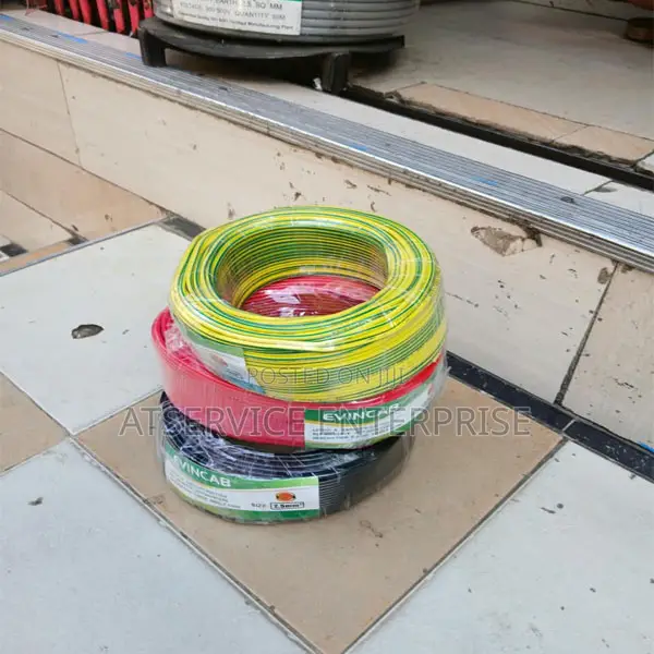 EVINCAB 2.5mm² Electrical Cable - 90m Coil - 1