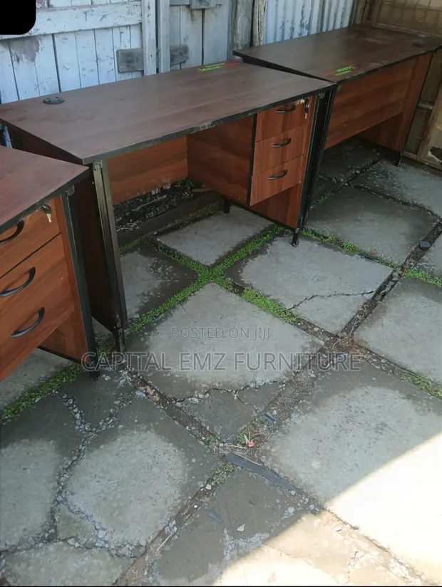 Wood-Mode Raised Office Desks - 1