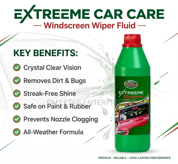 Kioevu cha Wiper cha Windshield/Kisafishaji Kioo 500ml Kisichopunguzwa - 1
