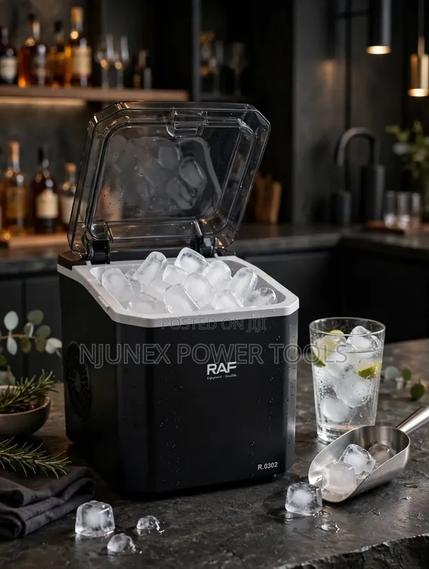 RAF Portable Countertop Ice Maker (Model R.0302) - 1