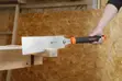 Tolsen 12-Inch Double Edge Pull Saw for Flush Cuts - 4