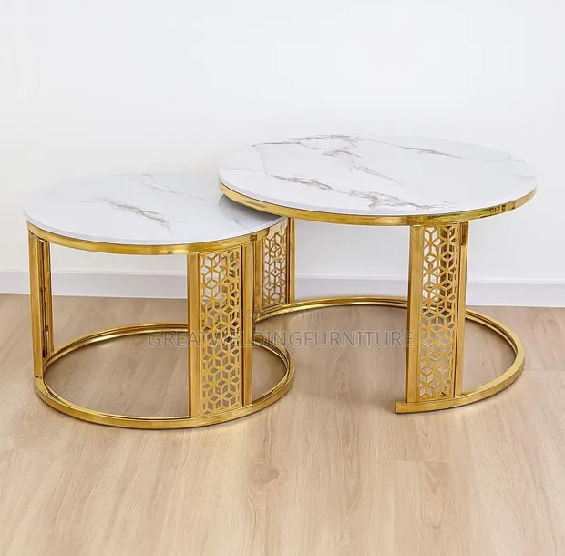 Boss Office Products Royal Nesting Coffee Table Set (2) - White - 1