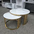Boss Office Products Royal Nesting Coffee Table Set (2) - White - 2