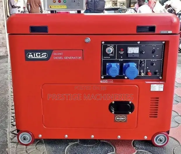 10KVA AICO Silent Diesel Generator - 1
