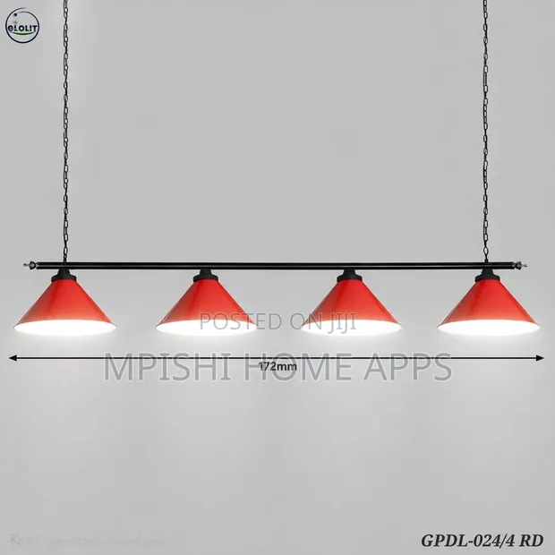 4-Light Linear Pendant Light - 1