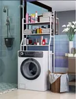 Heavy-Duty Washing Machine Stand & Rack - 1