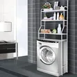 Space-Saving Washing Machine Storage Rack - 1