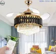 Luxury 2-in-1 Crystal Fandelier Ceiling Fan - 1