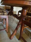Meza ya Chakula ya Seaters 6 - Mbao ya Mahogany - 2