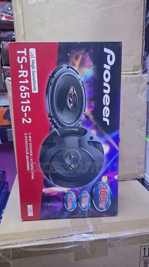 Pioneer TS-R1651S-2 Mpya 3-Way 300W Speaker za Gari (Jozi)