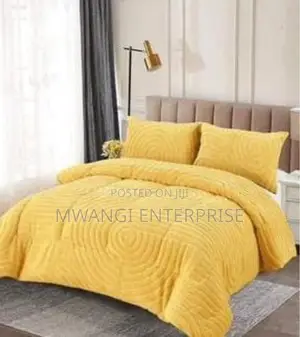 Warm Heavy Sherpa Fleece Duvet Set 6x6/6x7