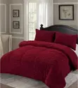 Warm Heavy Sherpa Fleece Duvet Set 6x6/6x7 - 2