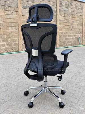 Kiti cha Ofisi cha Ergonomic cha Premium cha High-Back chenye Headrest/Lumbar Inayoweza Kurekebishwa