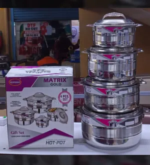 Matrix 4-Piece Hot Pot Set