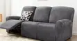 High Density Velvet Recliner Sofa Covers (1-3 Seater) - 1