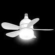 2-in-1 Ceiling Fan with LED Light & Remote Control - 5