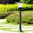 Solar-Powered LED Garden Bollard Light - 1