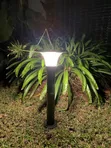 Solar-Powered LED Garden Bollard Light - 2