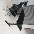 Kazi ya Ofisi Nyeusi ya Kisasa na Kiti cha Mesh chenye Ergonomic - 1