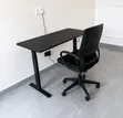 Set ya Modern Black Office Desk & Ergonomic Mesh Chair - 1