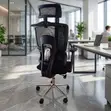 Orthopedic Office Chair with Back Support - 1