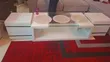 White Painted Wood Coffee Table - 2