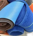 Usi-teleze Mat Blue na Grey PVC (Zinauzwa kwa Mita) - 1