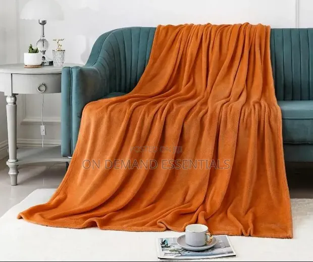 Fleece Throw Blanket 5x6 ft - 1