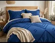 Luxury Tufted Design Duvet Cover Set - 1