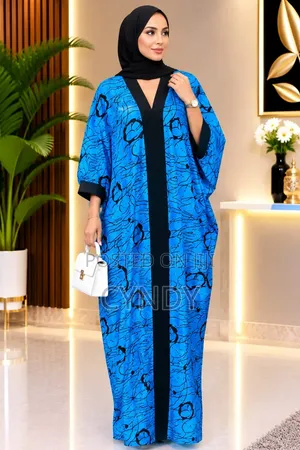 Long Abaya Dress - Green