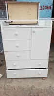 BUILT Baby Chest of Drawers - White - 1