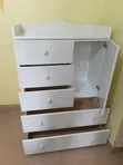 BUILT Baby Chest of Drawers - White - 2